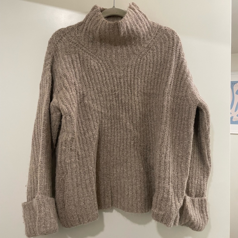 Weekend Stories Mockneck Sweater